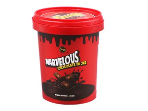 Seau en plastique IML avec couvercle 600ml, CX039D