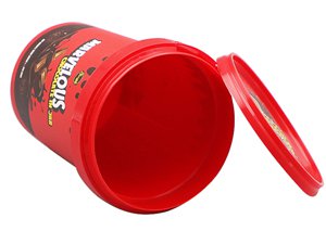 Seau en plastique IML avec couvercle 600ml, CX039D