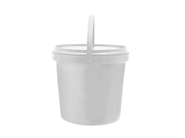 Seau IML avec couvercle 1200ml, couleur rouge, CX039C