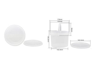 Seau IML avec anse en plastique 2000ml, CX039B