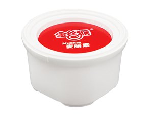 Seau IML avec couvercle 700ml, couleur blanche, CX038