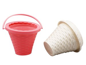 Seau en plastique IML avec anse 80ml, CX032