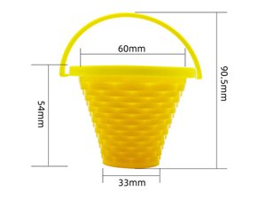 Seau en plastique IML avec anse 80ml, CX032