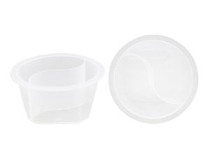 Contenant Bi-compartiment IML 70ml, Deux compartiments, CX075