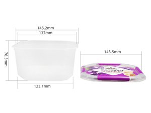 Contenant IML avec couvercle 950ml, CX035