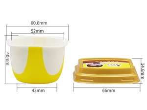 Contenant IML alimentaire en plastique, CX104