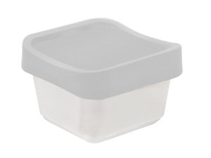 Contenant IML avec couvercle et cuillère en plastique 100ml, Récipient pour crème glacée, CX044