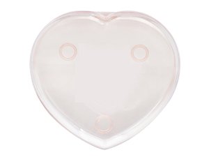 Boîte IML avec couvercle 330ml, Contenant en forme de coeur, CX049
