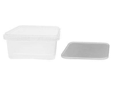 Contenant en plastique IML avec couvercle 2500ml , CX076