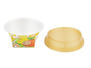 Gobelet à portion IML avec couvercle 70ml, CX056