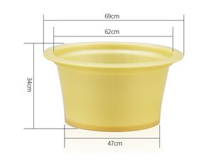 Gobelet à portion IML 60ml, Couleur Or, CX072