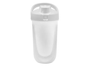 Gobelet avec couvercle IML 500ml, Mug bicolore avec couvercle plastique, CX110