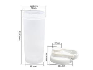 Gobelet avec couvercle IML 800ml, Tasse de boisson avec couvercle, CX127