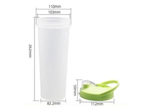 Gobelet avec couvercle IML 1500ml, Tasse de boisson avec couvercle, CX131