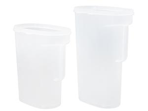 Bouteille en plastique avec tasse IML 2600ml, Bouteille d'eau avec bec verseur, CX108B