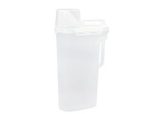 Bouteille en plastique avec tasse IML 2600ml, Bouteille d'eau avec bec verseur, CX108B