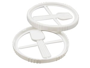 Couvercle en plastique Rond Ø71.86mm,avec cuillière, CX023
