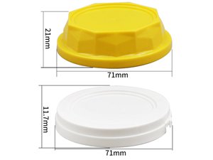 Couvercle de Gobelet Rond IML Ø71mm, CX013