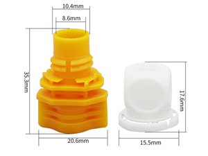 Bec verseur en plastique, LW048