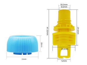 Bec verseur en plastique, LW049C