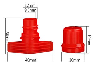 Bec verseur en plastique, LW005