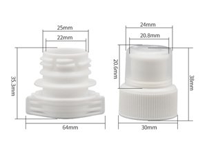Bec verseur en plastique, LW052