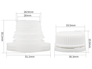 Bec verseur en plastique, LW072
