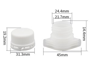 Bec verseur en plastique, LW069