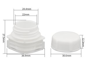 Bec verseur en plastique, LW086