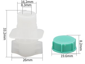 Bec verseur en plastique, LW093