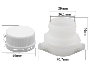 Bec verseur en plastique, LW096