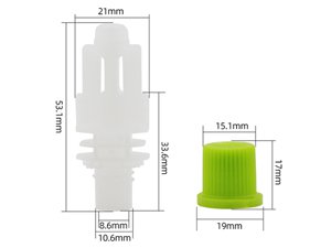 Bec verseur en plastique, LW097