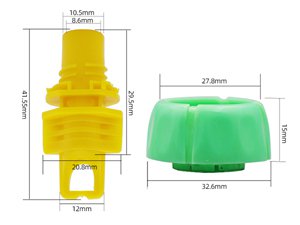 Bec verseur en plastique, LW055C