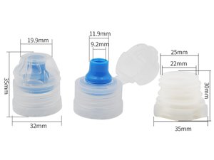 Bouchon Flip-Top en Plastique, LW022